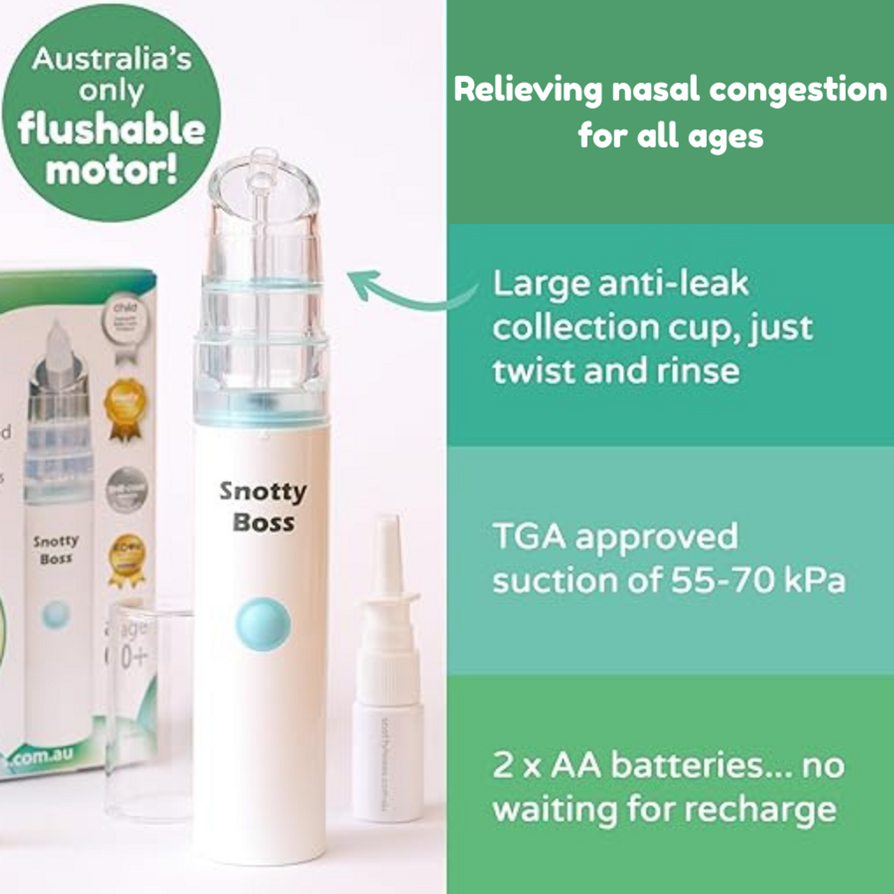 All Ages Snotty Boss Aspirator | Wholesale