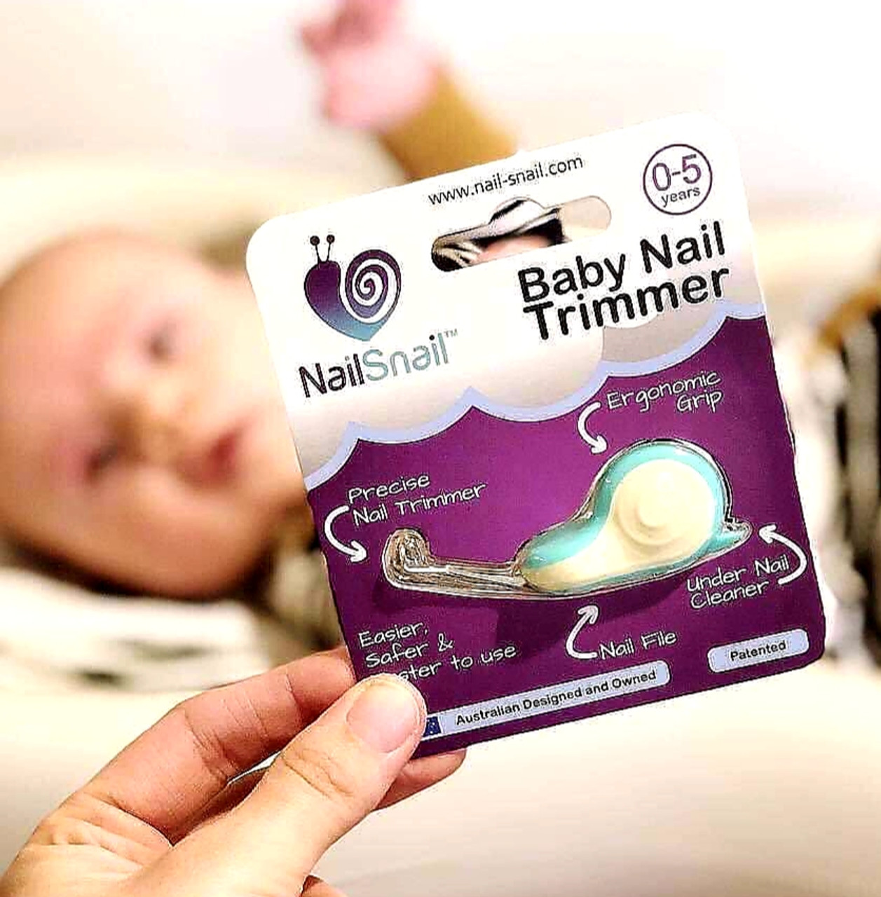 Nail Snail Baby Nail Trimmer