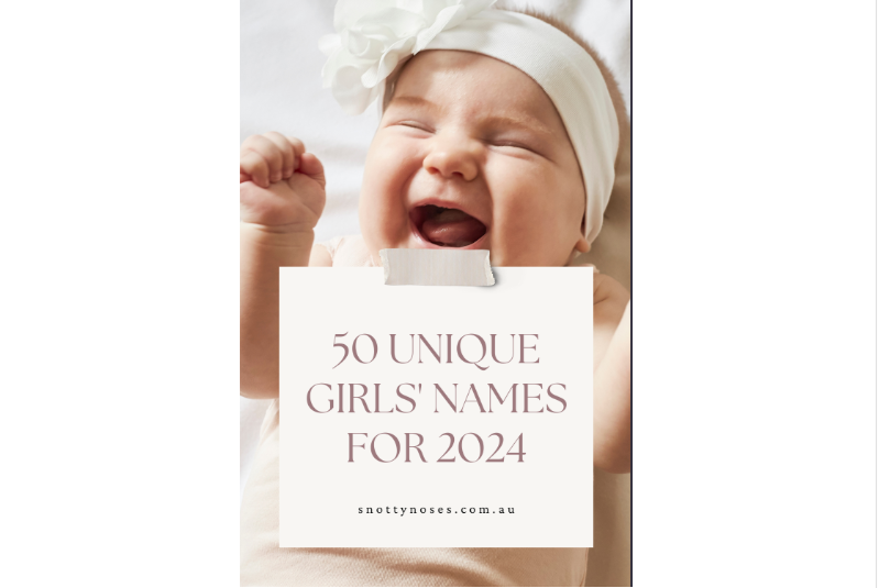 50 Unique Girls' Names for 2024