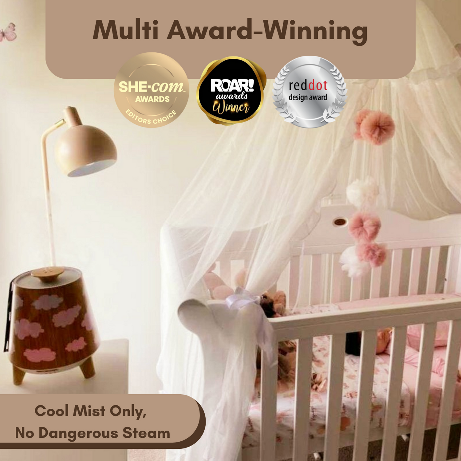 Hush Vaporiser with FREE Covers and Oils