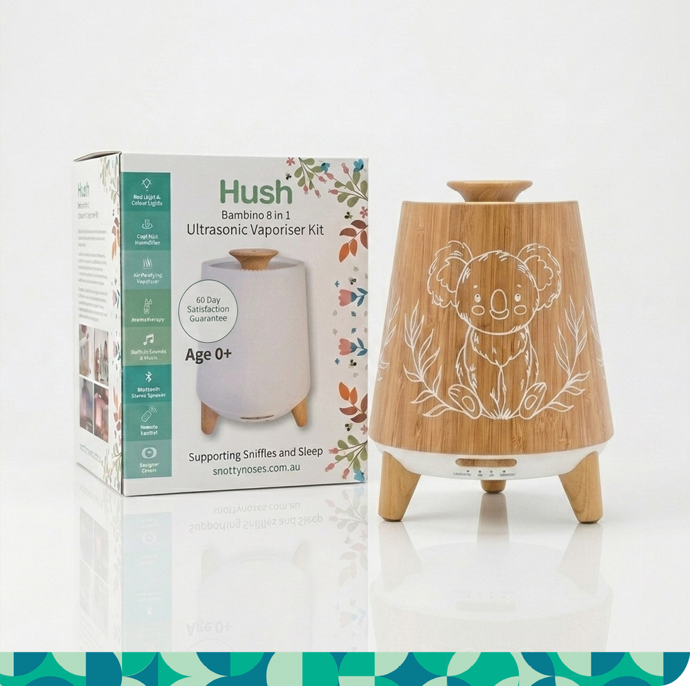 Hush Vaporiser Kit with 2 Essential Oils