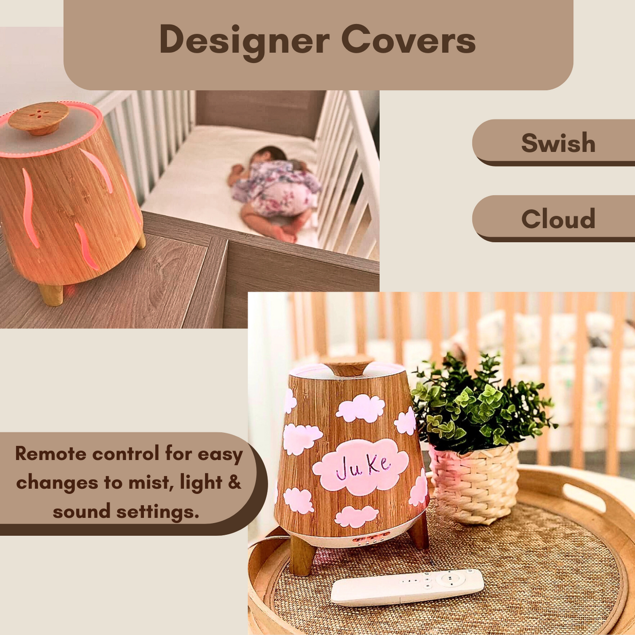 Hush Vaporiser with FREE Covers and Oils