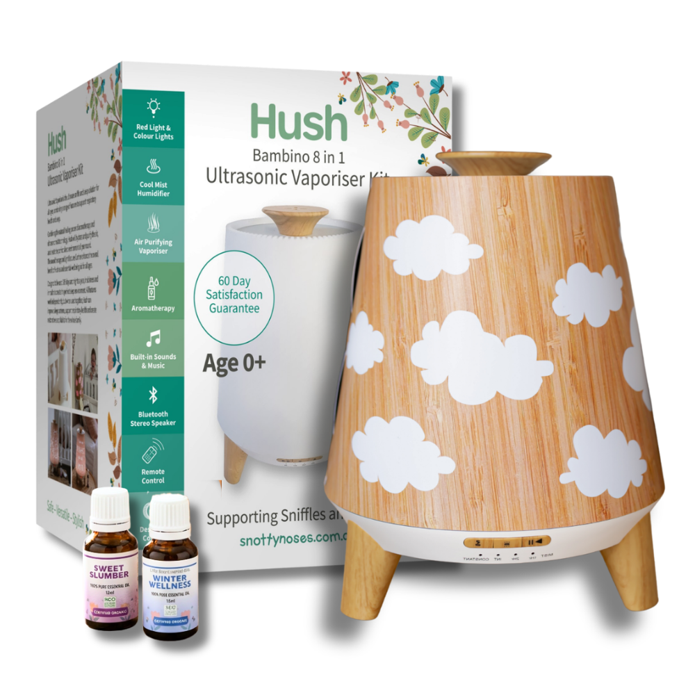 Hush Vaporiser Kit with 2 Essential Oils