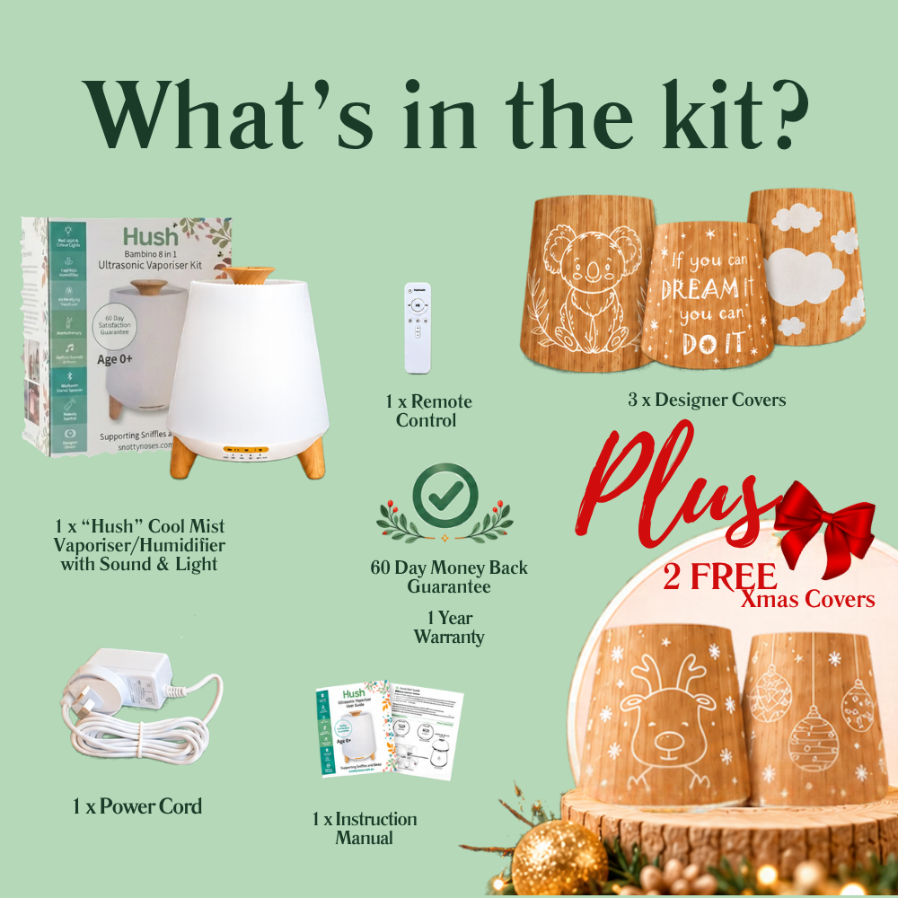 Hush Vaporiser + 2 Bonus Xmas Covers