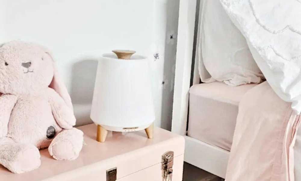 Where to place a ultrasonic baby vaporiser in the nursery