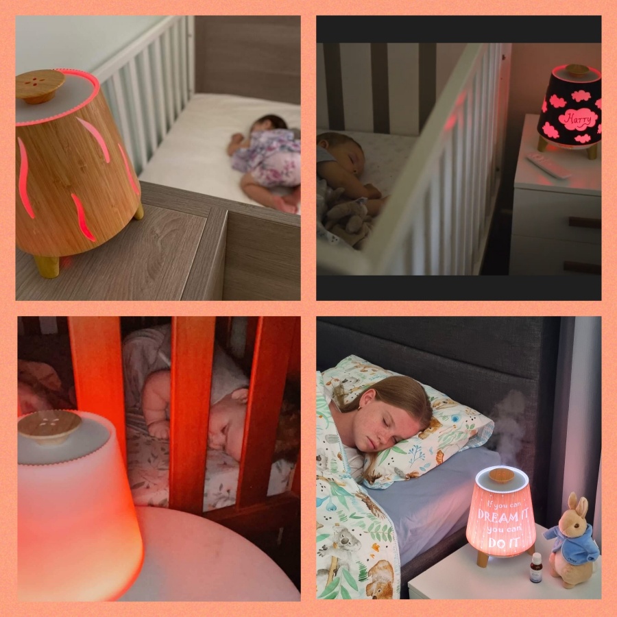 Using a baby vaporiser as a sleep aid for babies and kids