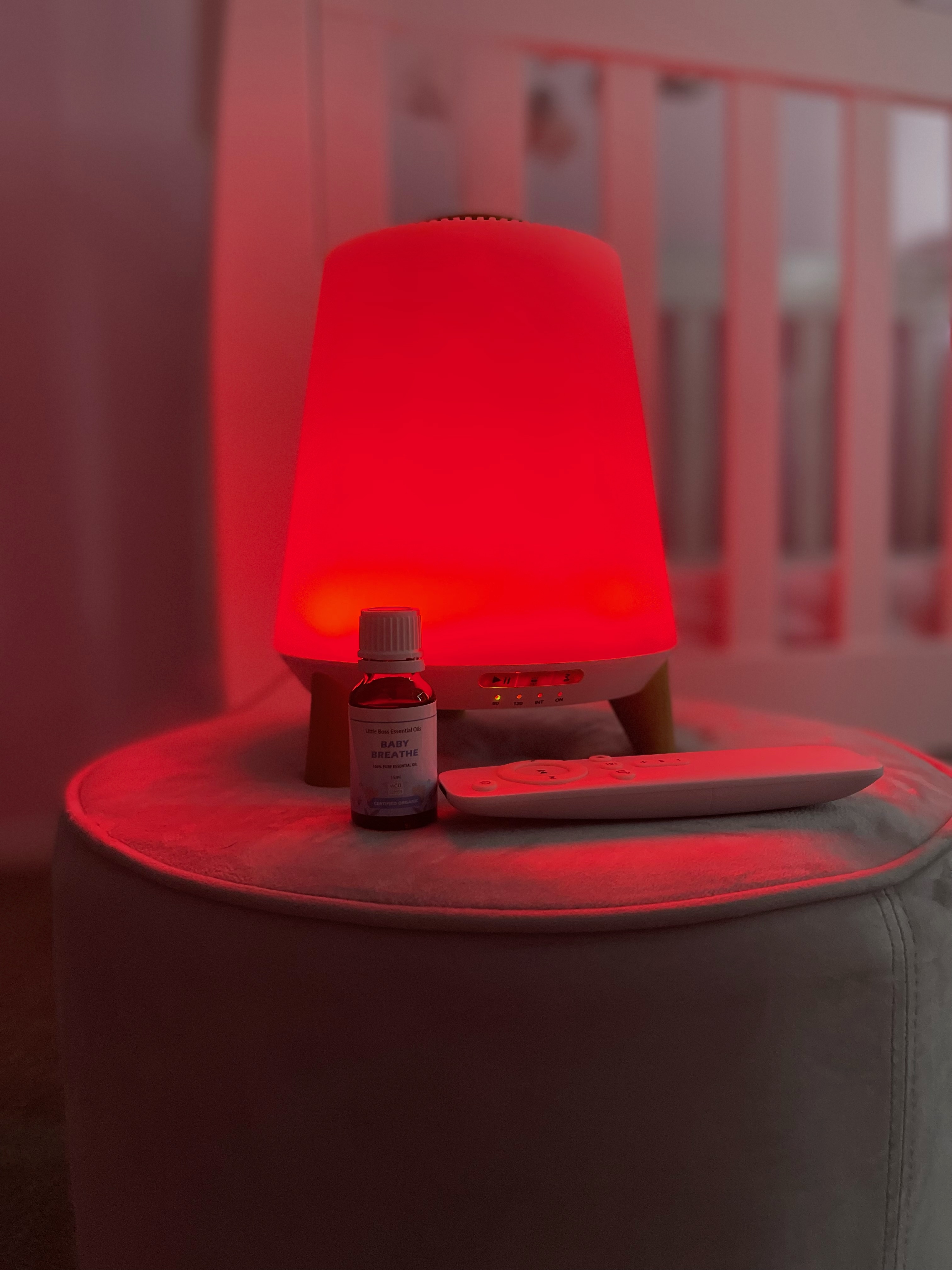 red light therapy in nursery