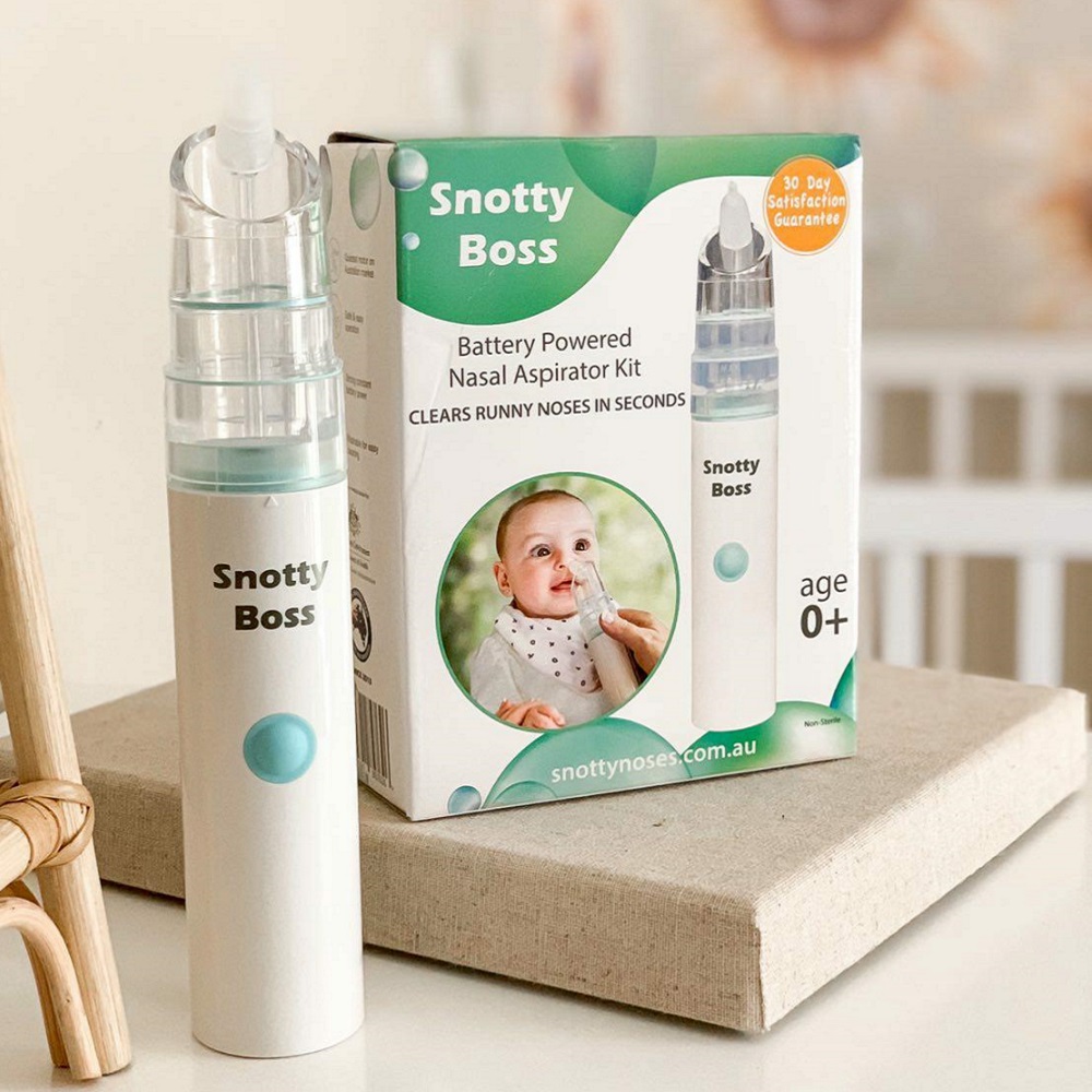 Snotty Boss clears congestion in 10 seconds 