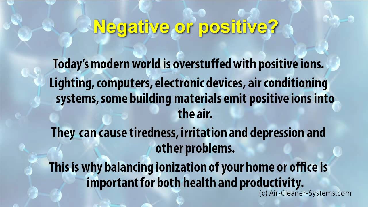 Negative Ion Benefits  Gain The Healing Benefits of Negative Ions